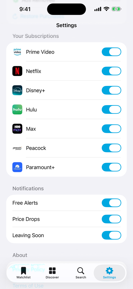 Customize your services